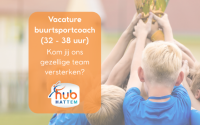 Vacature buurtsportcoach